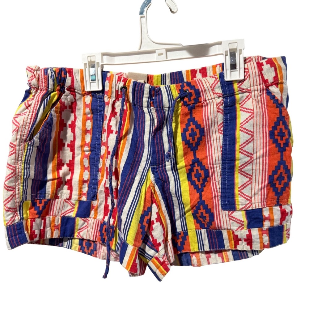 Mossimo Supply Co Womens‎ Southwestern Geometric Shorts Multi Color Size 7